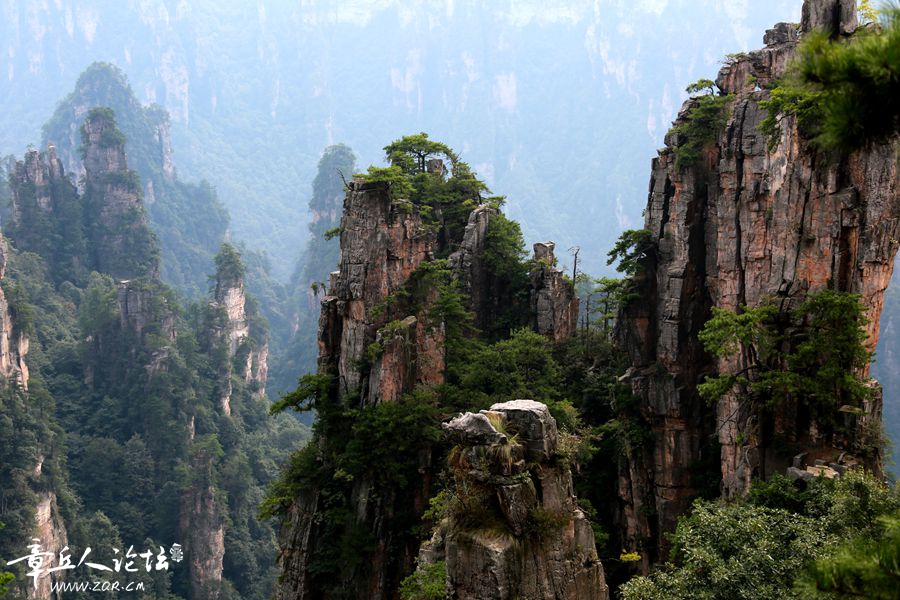 天子山小景
