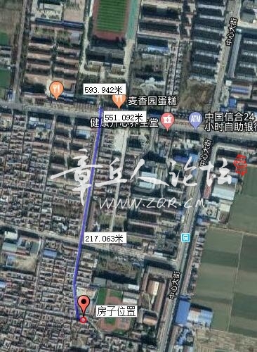 距中学线路距离
